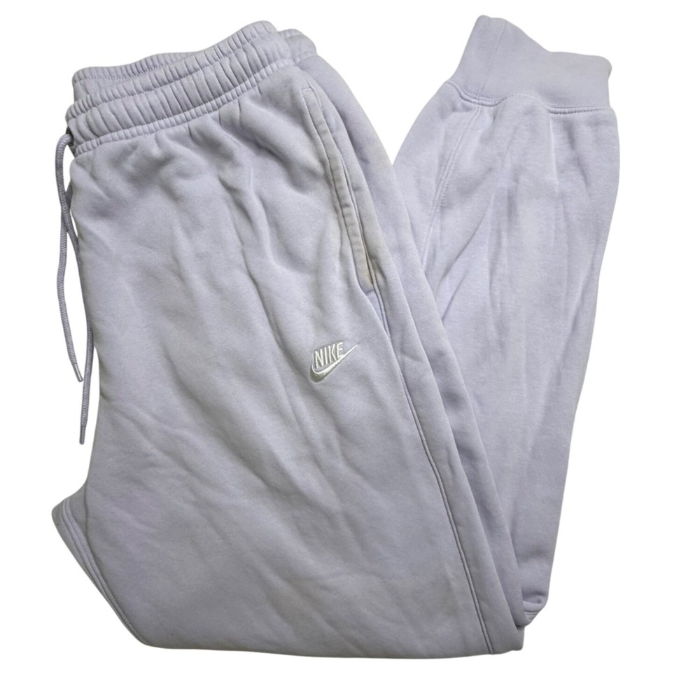 Nike Sportswear Club Fleece Joggers Lavender Purple Mens Medium Sweatpants
